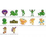 Collection 12 Sesame Street Embroidery Designs Collection 09